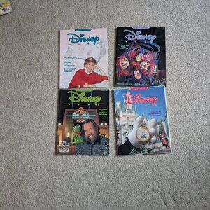 Lot 4 Disney Magazines 1989 1990